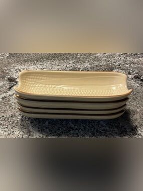 Pfaltzgraff Village Vintage Corn Cob Holders (4)